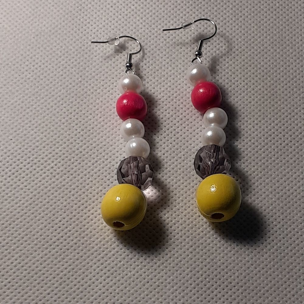 Diamond Bella Handcrafted Fashion earrings. Be U, express yourself.